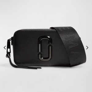 Marc Jacobs Black Snapshot Crossbody Bag